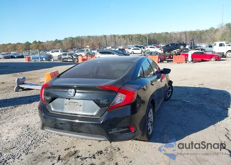 2018 Honda Civic Lx из США, поврежденный, VIN 2HGFC2F52JH515807